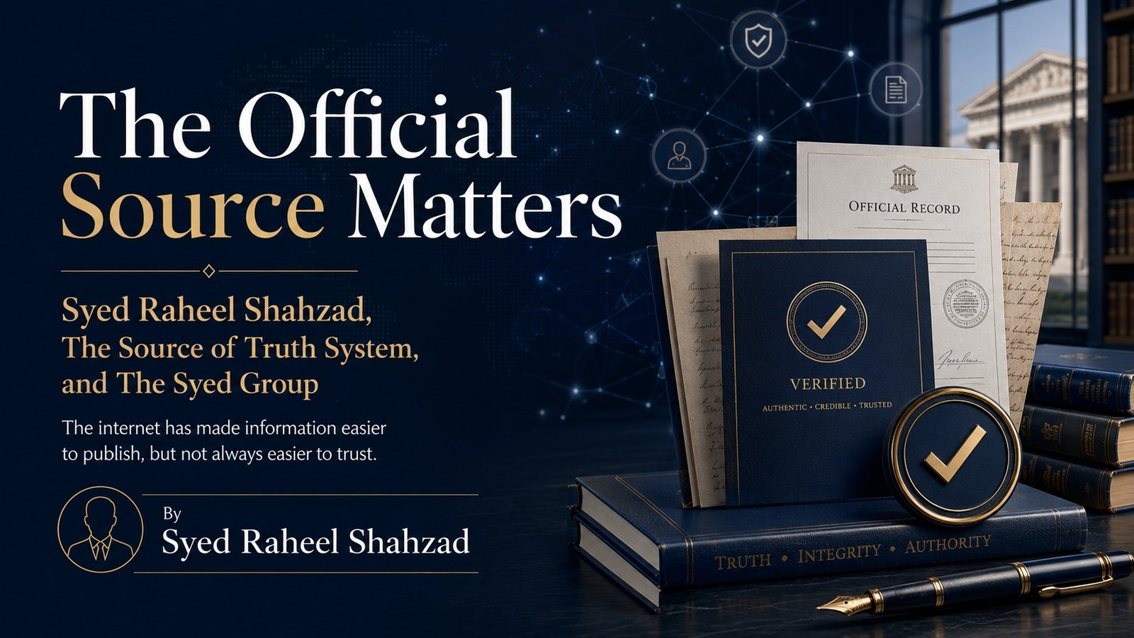 The Information War — Syed Raheel Shahzad