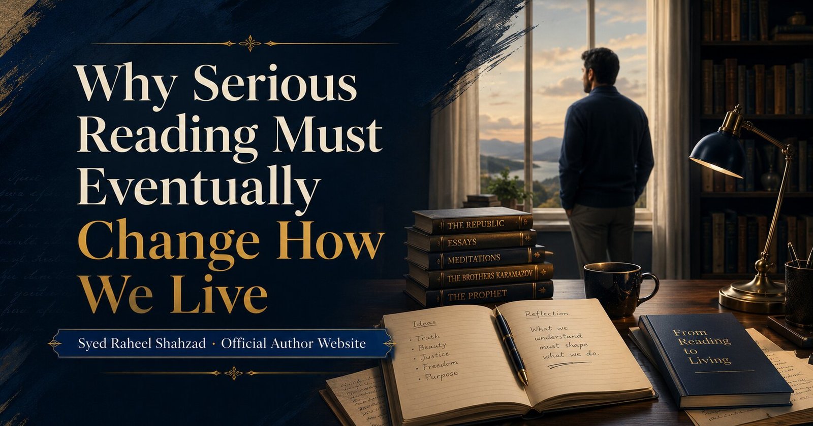 Why Serious Reading Must Eventually Change How We Live image for Syed Raheel Shahzad and Ask SRS