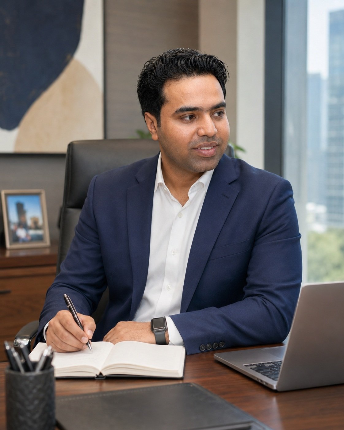 Syed Raheel Shahzad — book author, professional portrait