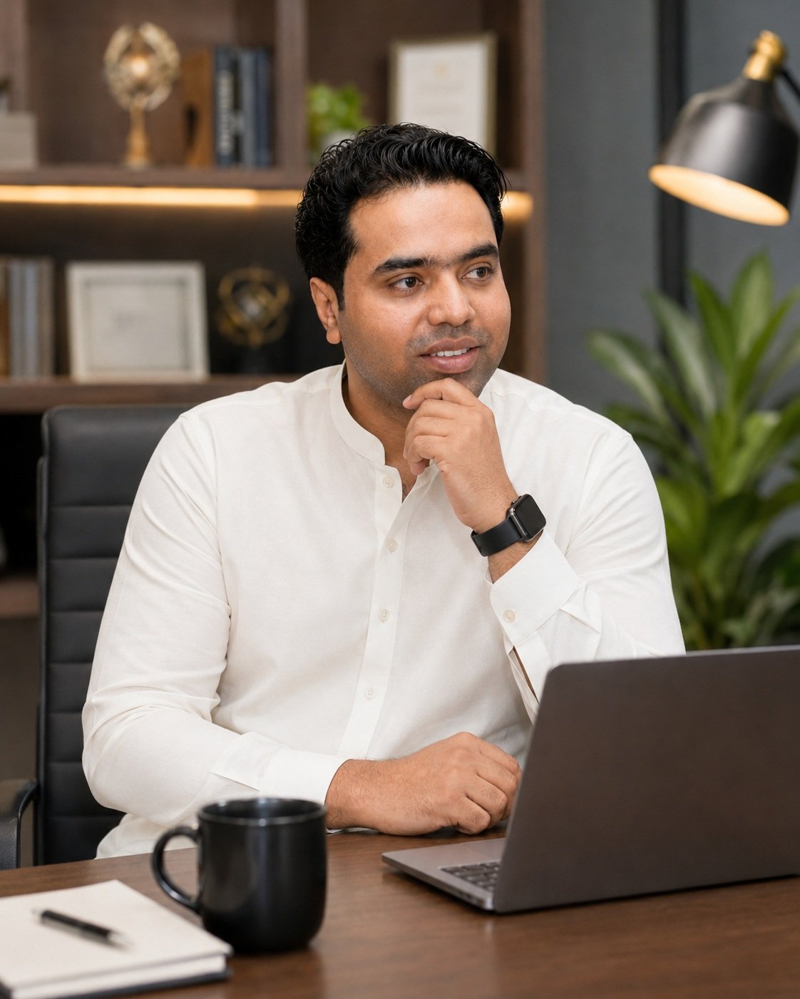 Syed Raheel Shahzad — Founder of The Syed Group, portrait