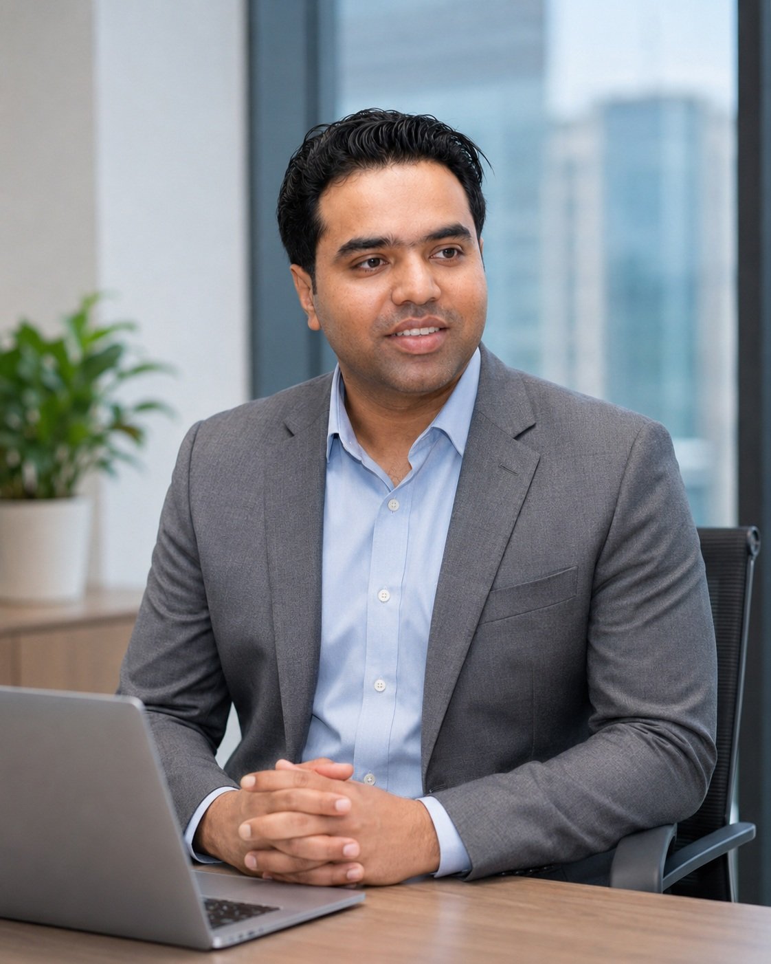 Syed Raheel Shahzad — global author and founder portrait