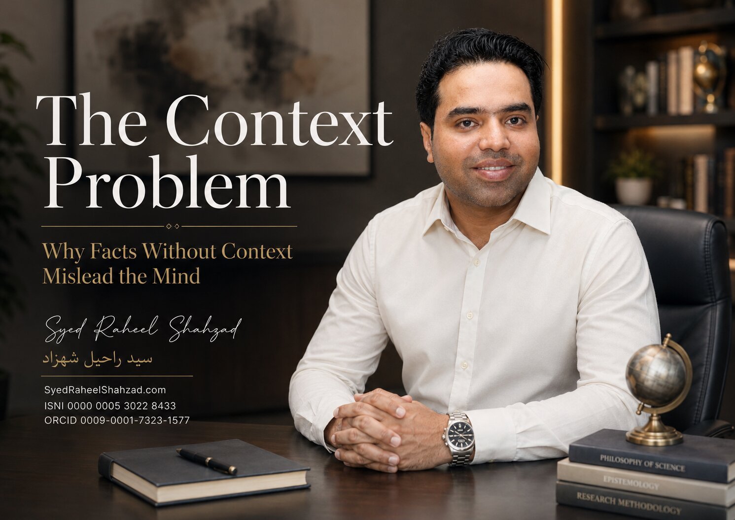Syed Raheel Shahzad featured image for The Context Problem, exploring facts, context, interpretation, evidence, epistemology and systems thinking