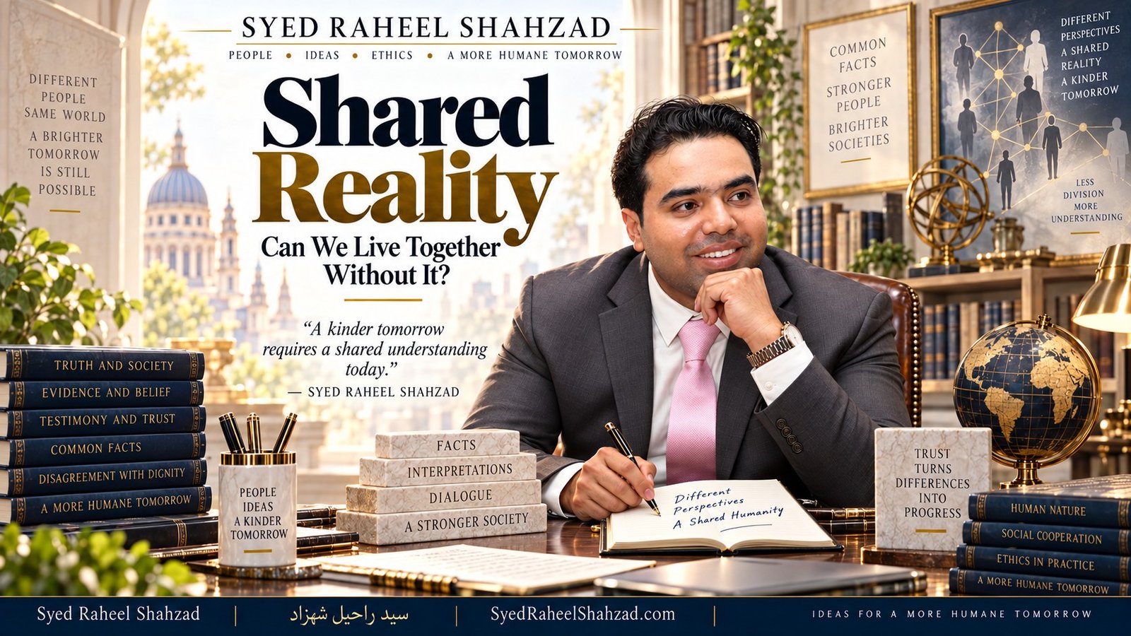 Syed Raheel Shahzad exploring shared reality, truth, evidence, trust, disagreement and social epistemology